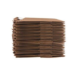 Reli. Paper Grocery Bags w/Handles (100 Pcs, Bulk)(12"x7"x14") Large Paper Grocery Bags, Shopping Bags w/Handles - Heavy Duty 57 Lbs Basis - Takeout/To Go Bags, Retail Bags, Brown Kraft Paper Bags - Image 8