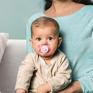 MAM Original Day & Night Baby Pacifier, Nipple Shape Helps Promote Healthy Oral Development, Glows in The Dark, 0-6 Months, Baby Boy, 4 Count - Image 2