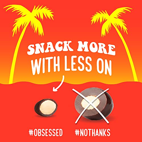 SkinnyDipped Dark Chocolate Peanut Butter Almonds, Healthy Snack, Plant Protein, Gluten Free, 0.46 oz Mini Bags, Pack of 24 - Image 4